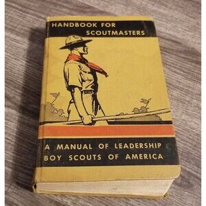 vintage boy scouts handbook for scoutmasters volune 2 book 1938